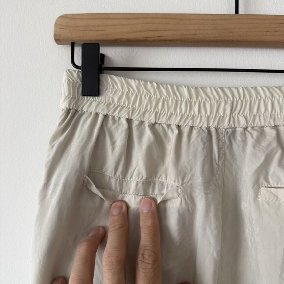 Artica Arbox Wide Leg Snap Closure Pants - Beige - US Size S Made In Italy READ - Picture 11 of 16